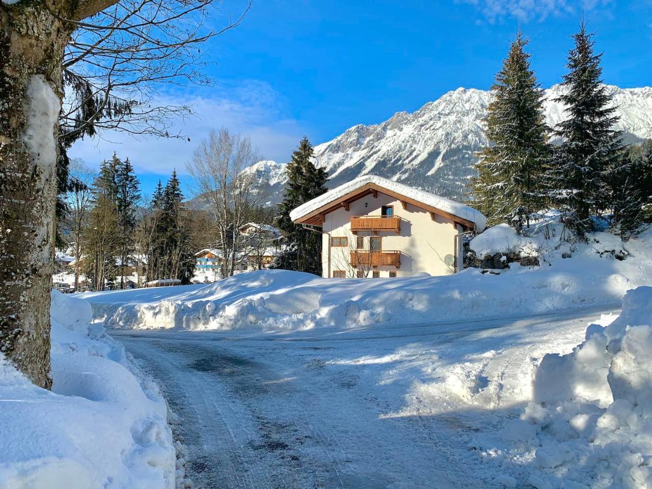 Haus Widmann Apartamento Scheffau am Wilden Kaiser Exterior foto